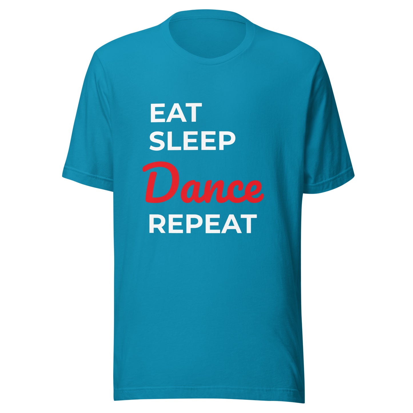 YES! Eat Sleep Dance Red Unisex T-shirt